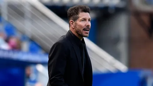 Diego Simeone, decepcionado por la mala actuación de Atlético de Madrid.