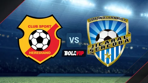 Herediano vs. Jicaral por la Liga Promerica de Costa Rica.