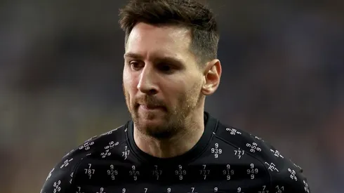 Lionel Messi se está recuperando para estar ante Manchester City.