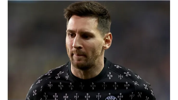 Lionel Messi se está recuperando para estar ante Manchester City.