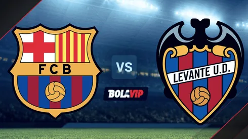 Barcelona vs. Levante por La Liga de España.