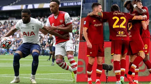 Arsenal-Tottenham y Roma-Lazio.