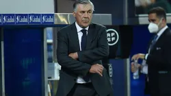 Carlo Ancelotti en dirección de Real Madrid.