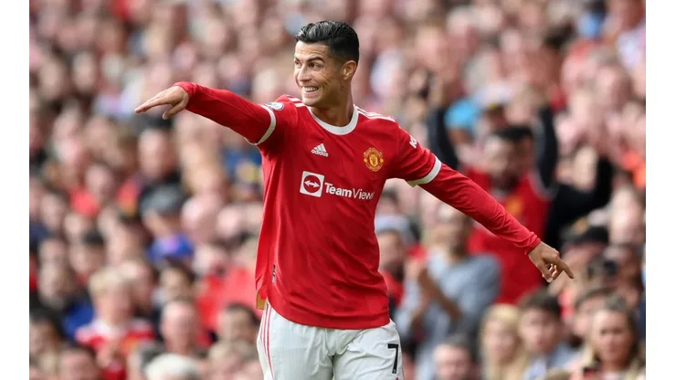 Cristiano Ronaldo, jugador del Manchester United.