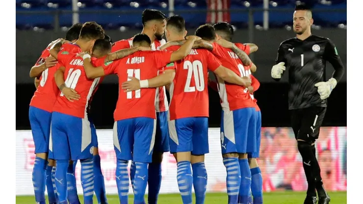 Paraguay en partido de Eliminatorias.