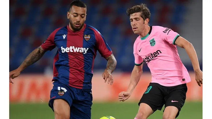 Partido de Levante vs Barcelona - Temporada 2020/2021.
