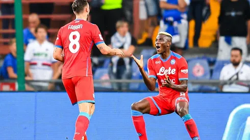 Fabián Ruiz y Victor Osimhen