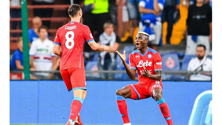 Fabián Ruiz y Victor Osimhen