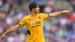 Raúl Jiménez en Wolverhampton.