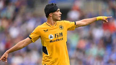 Raúl Jiménez en Wolverhampton.