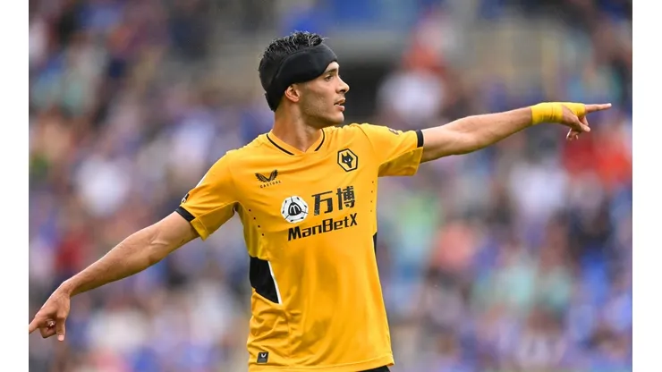 Raúl Jiménez en Wolverhampton.