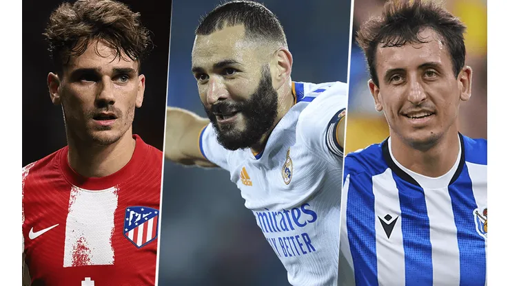 Tabla de posiciones de La Liga de España. (Fotos: Getty Images).