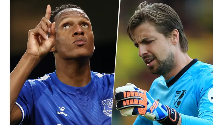 Everton y Norwich City se enfrentan por la Premier League.
