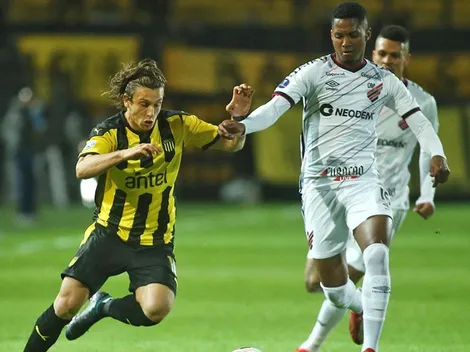 Athletico Paranaense supo aguantar a un aguerrido Peñarol y venció por Sudamericana