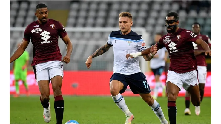 Ciro Immobile salvó a Lazio de la derrota ante Torino.