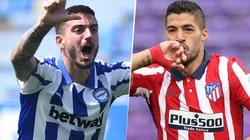 Deportivo Alavés y Atlético de Madrid se enfrentan por La Liga.