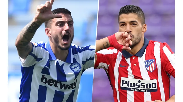 Deportivo Alavés y Atlético de Madrid se enfrentan por La Liga.
