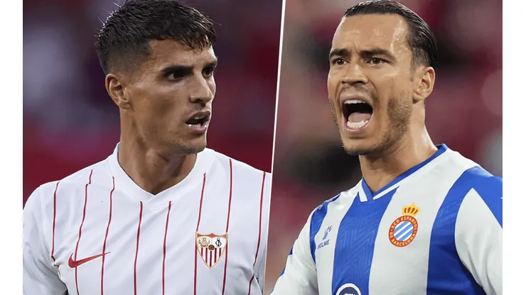 Sevilla vs. Espanyol por La Liga de España. (Fotos: Getty Images).