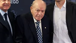 Alfredo Di Stefano con su amigo Florentino Pérez.