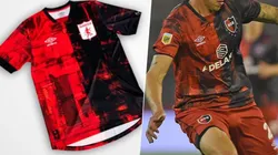 Camisetas de América y Newells.