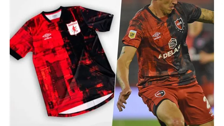 Camisetas de América y Newells.