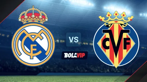 Real Madrid vs. Villarreal por La Liga de España.