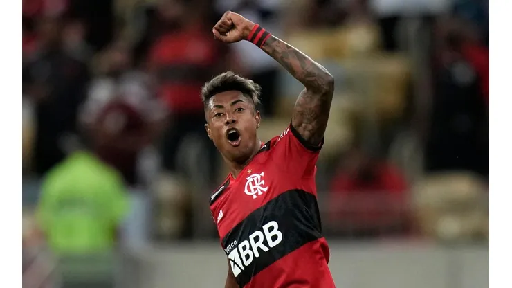 Bruno Henrique, el autor de los goles de Flamengo.
