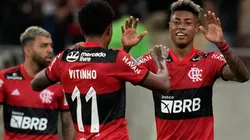 Bruno Henrique fue el mejor de las semifinales de ida de la Copa Libertadores.