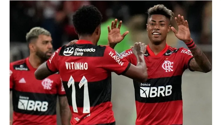 Bruno Henrique fue el mejor de las semifinales de ida de la Copa Libertadores.
