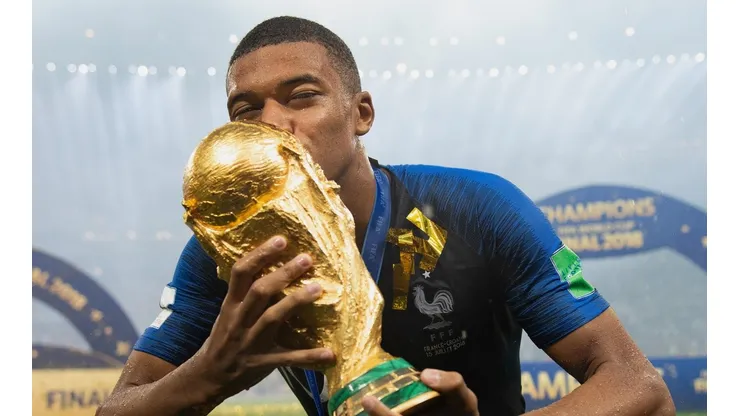 Kylian Mbappé en Rusia 2018.