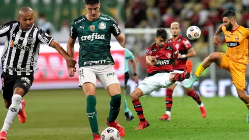 Los semifinalistas de la Copa Libertadores.