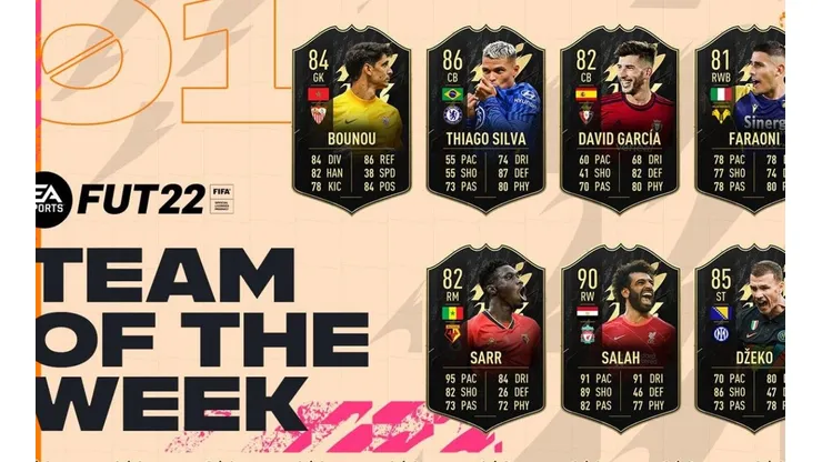 Salah, Kimmich y Vinicius lideran el Equipo de la Semana 1 del FIFA 22
