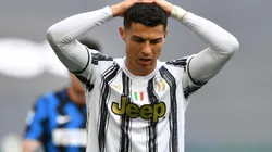 Cristiano Ronaldo en un encuentro con Juventus.