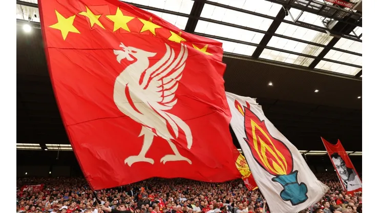 Anfield Road, estadio del Liverpool.