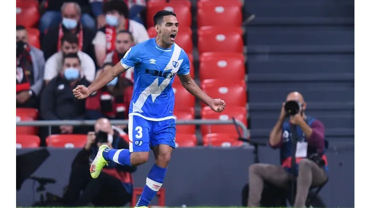 Radamel Falcao, jugador del Rayo Vallecano.