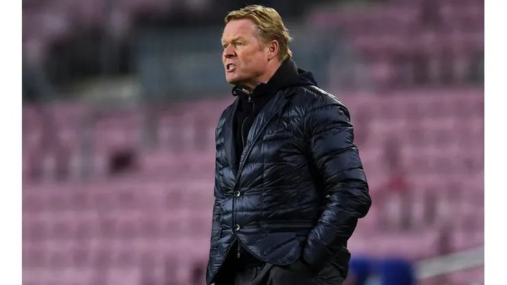 Ronald Koeman, entrenador del Barcelona.
