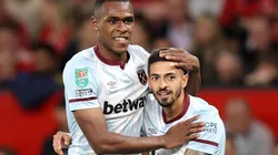 Manuel Lanzini elimina a Manchester United de la Carabao Cup.