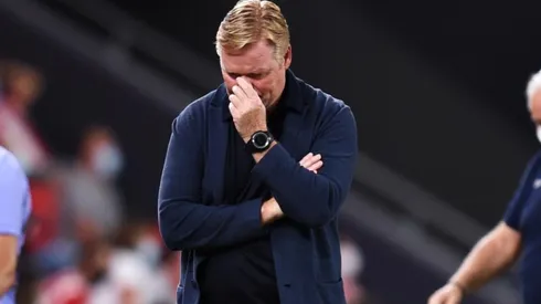 Ronald Koeman, cada vez más complicado en Barcelona.