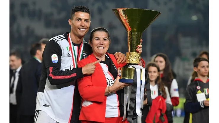 Cristiano Ronaldo y su madre, Dolores Aveiro.