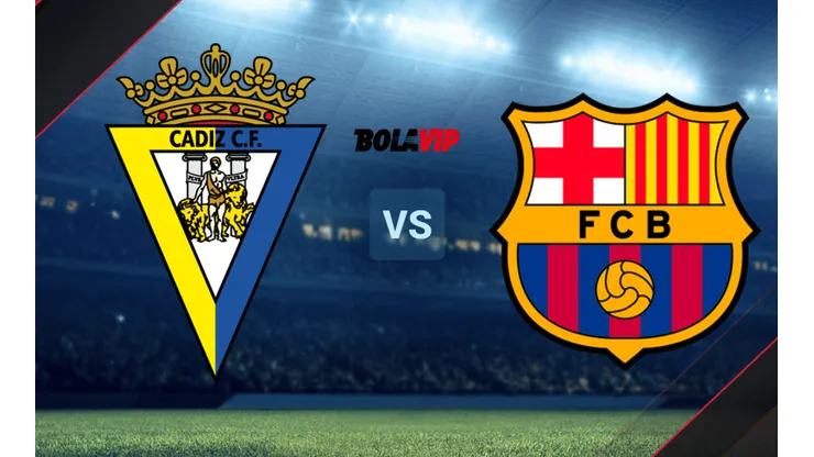 Cádiz vs. FC Barcelona por La Liga de España.