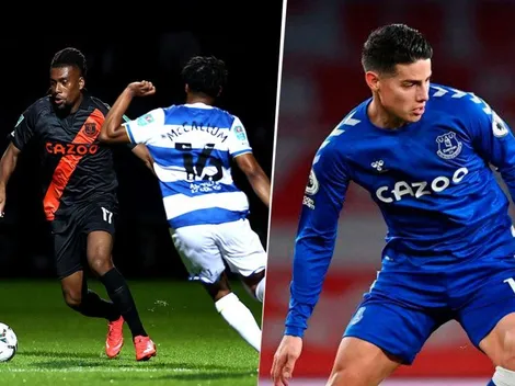 Hinchas de Everton piden a James Rodríguez por la eliminación en la Carabao Cup