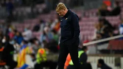 Ronald Koeman en el empate ante Granada.