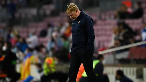 Ronald Koeman en el empate ante Granada.