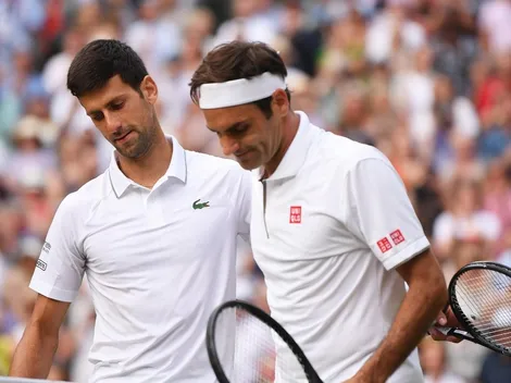 Los elogios de Federer hacia Djokovic tras haber quedado cerca del Grand Slam