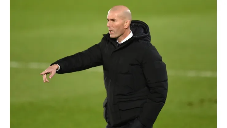 Zinedine Zidane, entrenador de Real Madrid.