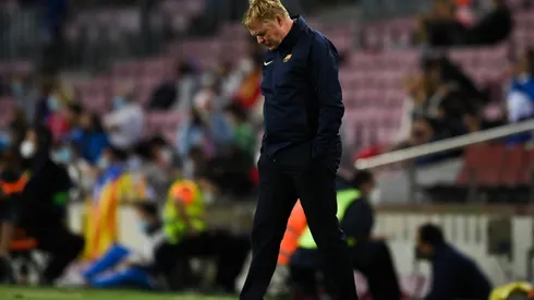 Ronald Koeman, entrenador del Barcelona.