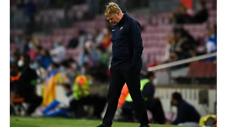 Ronald Koeman, entrenador del Barcelona.