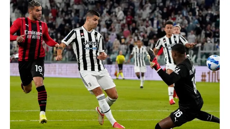 Álvaro Morata, autor del gol de Juventus.