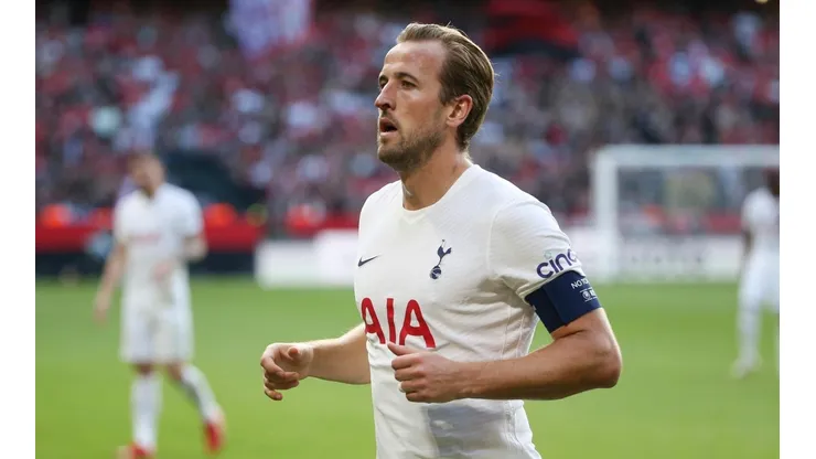 Harry Kane en el duelo ante Chelsea.