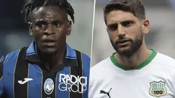 Atalanta vs. Sassuolo por la Serie A de Italia. (Fotos: Getty Images).
